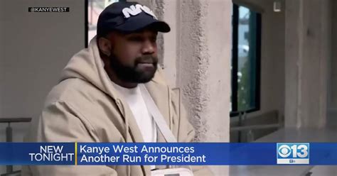 Kanye West Announces Hes Running For President Again Cbs Sacramento