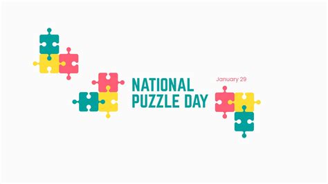 Free National Puzzle Day Youtube Banner Download In Png 