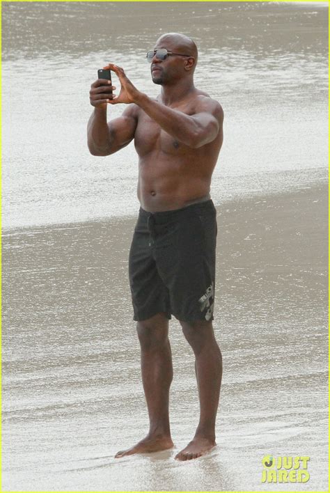 Terry Crews Shows Off Ripped Shirtless Body In Rio De Janiero Photo