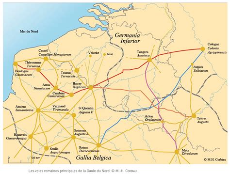 Redécouvrir la voie romaine Boulogne-Bavay-Tongres-Cologne | Pagtour