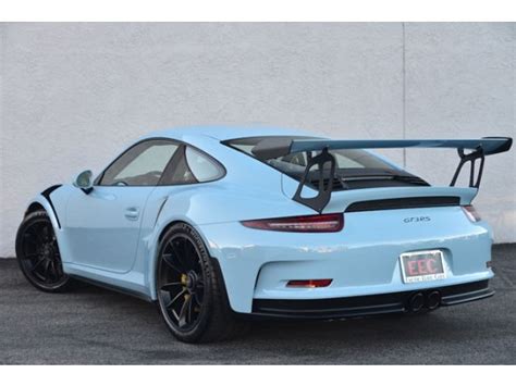 Gulf Blue 2016 Porsche 911 Gt3 Rs German Cars For Sale Blog