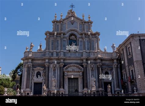 Cathedral Of Saint Agatha Catania Sicily Duomo Di Catania