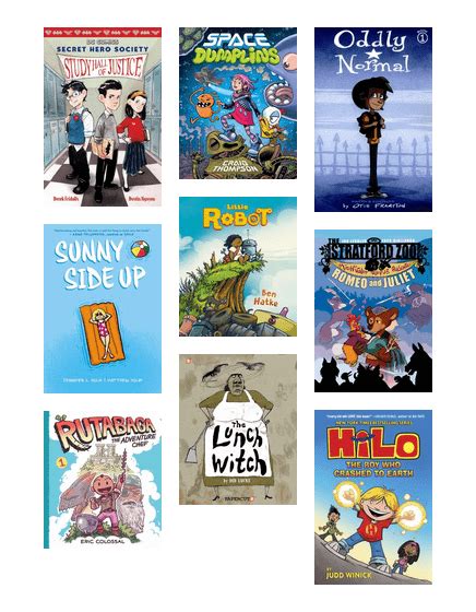 Great Graphic Novels For Kids Kids Matttroy
