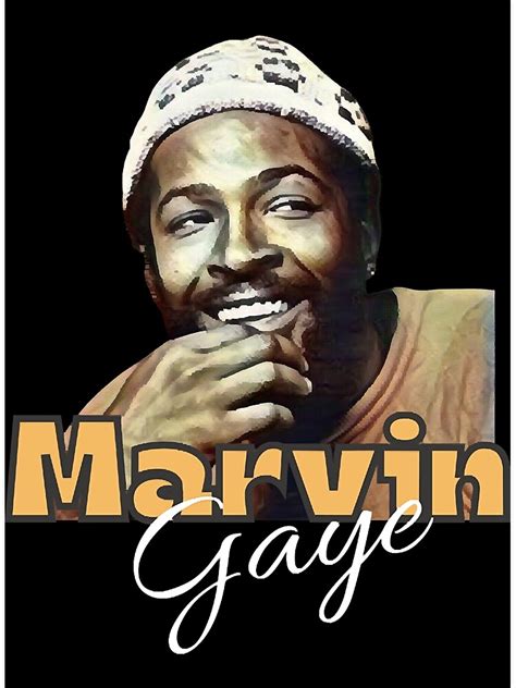 Marvin Gaye Retro Fan Art Design Poster For Sale By Charlesca72913