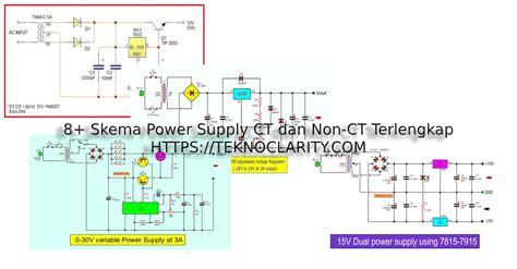 8 Skema Power Supply Ct Dan Non Ct Terlengkap Tekno Clarity