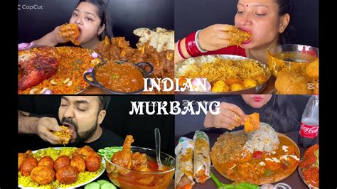 best clips from your favorite indian mukbangers compilation [ indian mukbang compilation] youtube