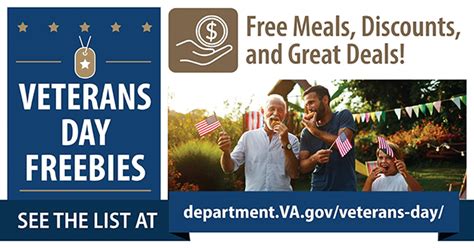 2023 Veterans Day Retail Discounts Free Meals And Other Offers Veterans Day Northwest