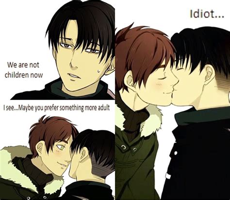 This is just my opinion levi ackerman. Levi's Birthday kiss, Eren, Ereri part | Ereri, Attack on ...