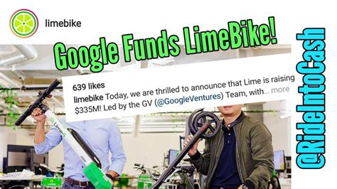 Google Backed Lime in the race for electric scooter rental domination