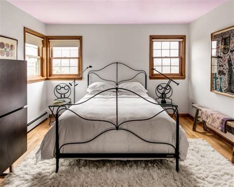 Can you hear a harpsichord providing some romantic background this wrought iron canopy bed is shown with an exquisite wrought iron chandelier. Wrought Iron Beds Home Design Ideas, Pictures, Remodel and Decor