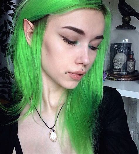 25 Green Hair Color Ideas You Have To See Neon Green