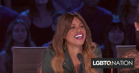 Laverne Cox Was A Guest Judge On Americas Got Talent And She Hit The