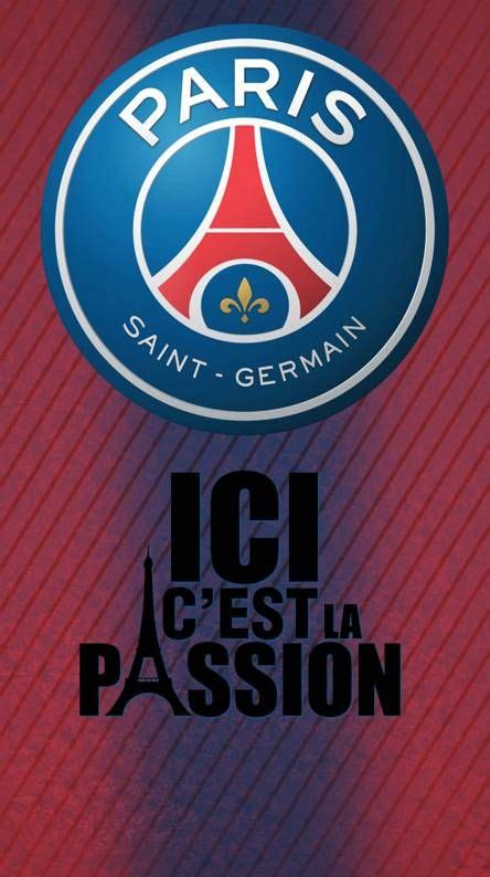 You can find all football logos on this website. logo psg | Fond d'écran téléphone, Images de football, Psg