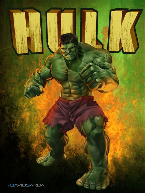 HULK por davidsarda | Dibujando