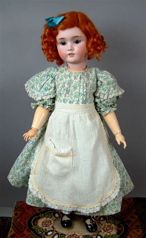Sweet 24 German Viola Doll In Floral Dress Kathy Libratys