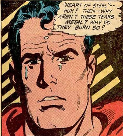 Sad Superman Breakdown Crying In The Classic Comic