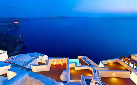 Santorini Desktop Hd Wallpapers Wallpaper Cave