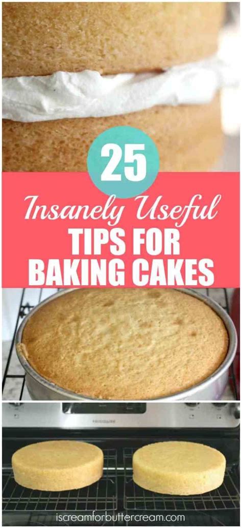 25 Insanely Useful Tips For Baking Cakes Baking Secrets Baking 101