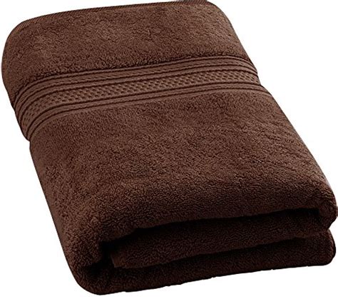 700 Gsm Premium Cotton Bath Towel Dark Brown 35 X 70 Inch Luxury Bath