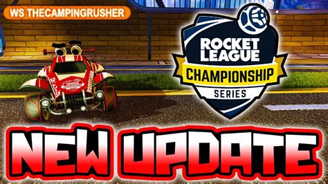 Another New Update Announced Rocket League Rlcs Season 4 Youtube