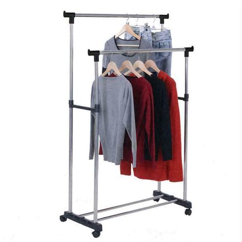 New Arrival Stretching Stand Clothes Rackdual Bar Vertical