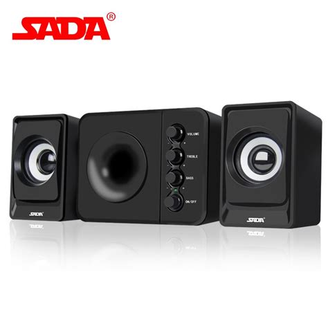Sada D 205 Quality Surround Voice Subwoofer Stereo Bass Pc