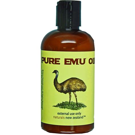 Emu oil comes from the rendered and refined fat of the emu bird. Emu Oil Ultra Purified Powerful Skin and Hair Moisturizer ...