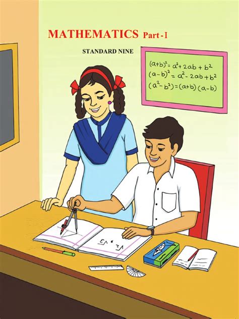 Maharashtra State Board 9th Std Maths Part 1 Textbook Eng Pdf Set