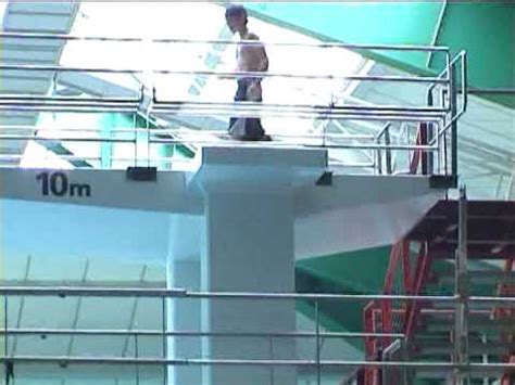 The diving events will be conducted at the olympic aquatics centre. Damon Collins 10m diving board jump at Adelaide aquatic cntr - YouTube