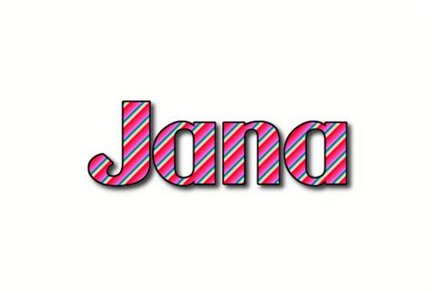 Jana Logo Free Name Design Tool From Flaming Text