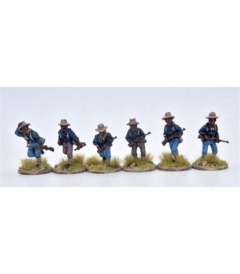 1898 Us08 Buffalo Soldiers Advancing Badger Games