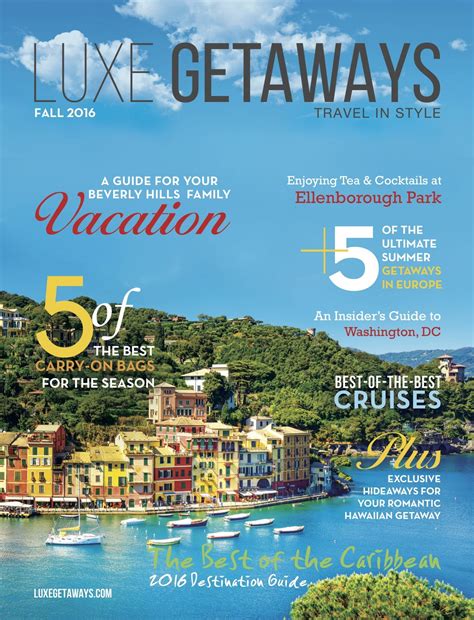 Luxury Travel Advertising And Marketing With Luxegetaways Magazine
