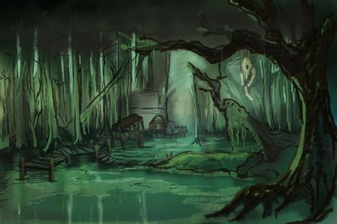 Lostless Swamp Concept01 By Anaxi On Deviantart