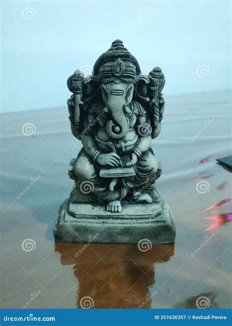 The Elephant Headed God Statue Ganesh Stock Image Image Of Headed