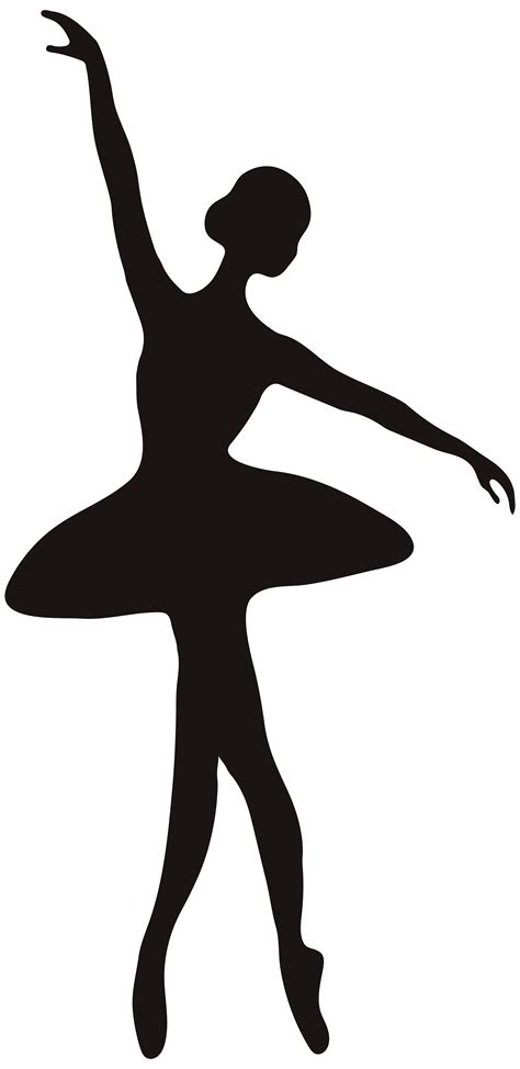 Ballerina Silhouette Template At Getdrawings Free Download