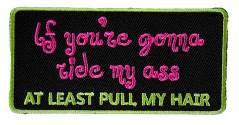 If Your Going To Ride My Ass At Least Pull My Hair Ladies Embroidered