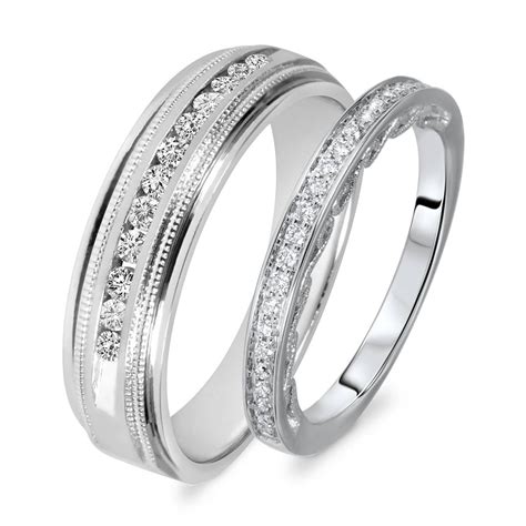 15 Photos Cheap Wedding Bands Sets His And Hers