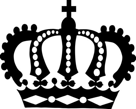 Clipart Royal Crown Silhouette Clipartix