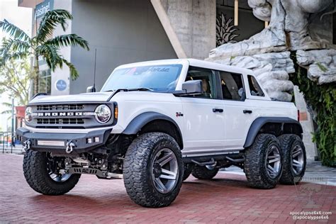 2022 Ford Bronco 6x6 By Apocalypse Manufacturing Fabricante Ford