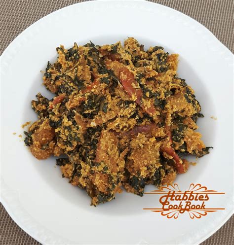 See the video below on how to make egusi soup. Habbies CookBook: Nigerian Egusi Soup