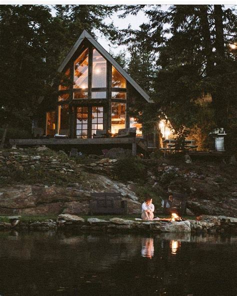 Pin By Autumn Jacunski On Home In The Mountains Log Cabins Forest