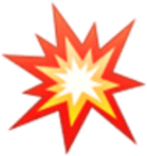 Boom Explosion Collision Emoji 💥 Sticker By K Emoji Whatsapp Explosão