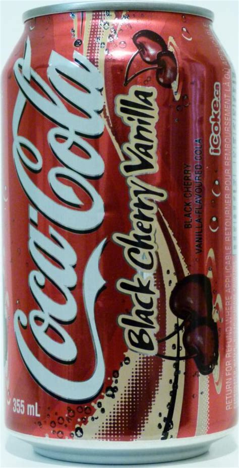 Coca Cola Cola With Cherryvanilla Flavor 355ml Black Cherry Vanaill Canada