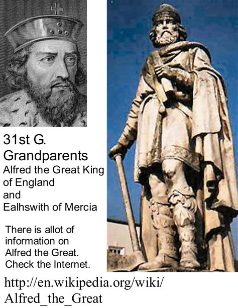 849 England Alfred The Great 31st Gg Alfred The Great Genealogy