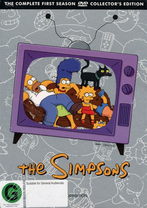 The Simpsons The Complete First Season Dvd Collectior S Edition My