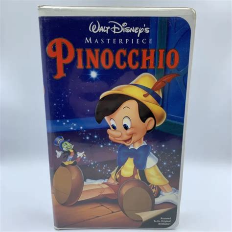Walt Disneys Pinocchio Vhs 1993 Masterpiece Vhs 239 Movie Video