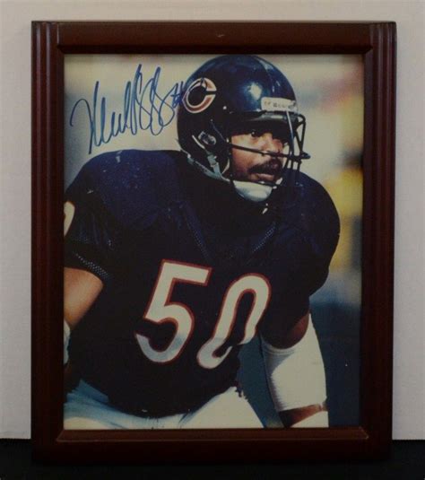 Mike Singletary Signed Autograph 8x10 Photo Chicago Bears