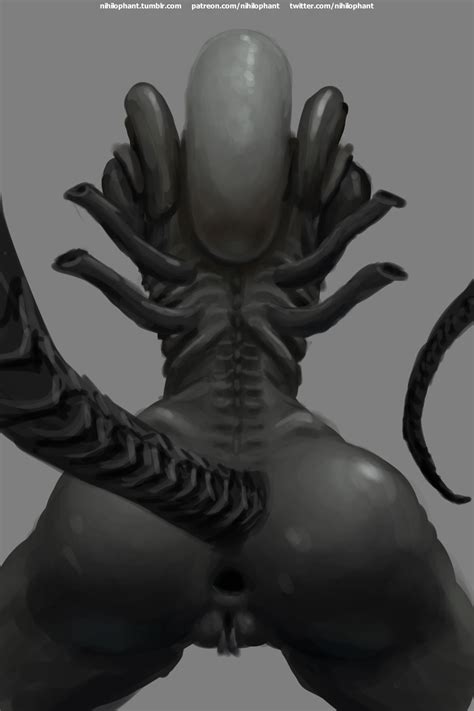 Rule 34 2018 Alien Alien Franchise Anus Ass Big Butt Female Gaping