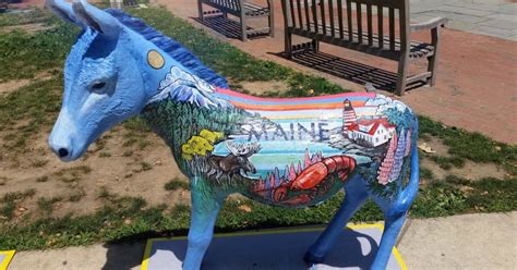 Why Hand Painted Donkeys Are Popping Up Across Philadelphia