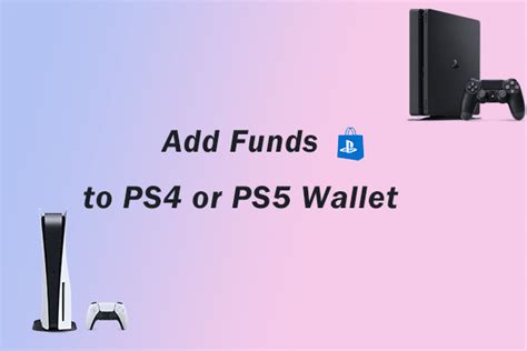 How To Add Funds To Ps4 Or Ps5 Wallet Here Are Two Methods Minitool